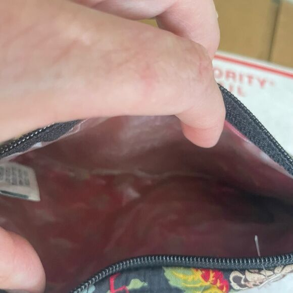 Vera Bradley Matching Set Tote and Makeup Bag #GG - Picture 11 of 16